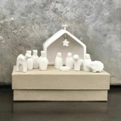 East Of India Porcelain Nativity Set -Campus Gifts Sales 1548 east of india porcelain nativity set 3