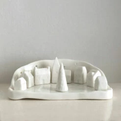 East Of India Porcelain Christmas Village -Campus Gifts Sales 1550 east of india porcelain christmas village 1