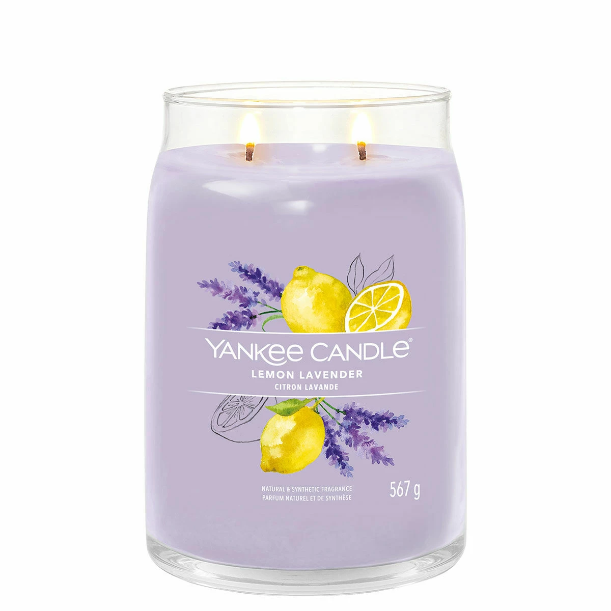Yankee Candle Lemon Lavender Signature Large Jar Candle 4 Yankee Candle Lemon Lavender Signature Large Jar Candle - Image 2