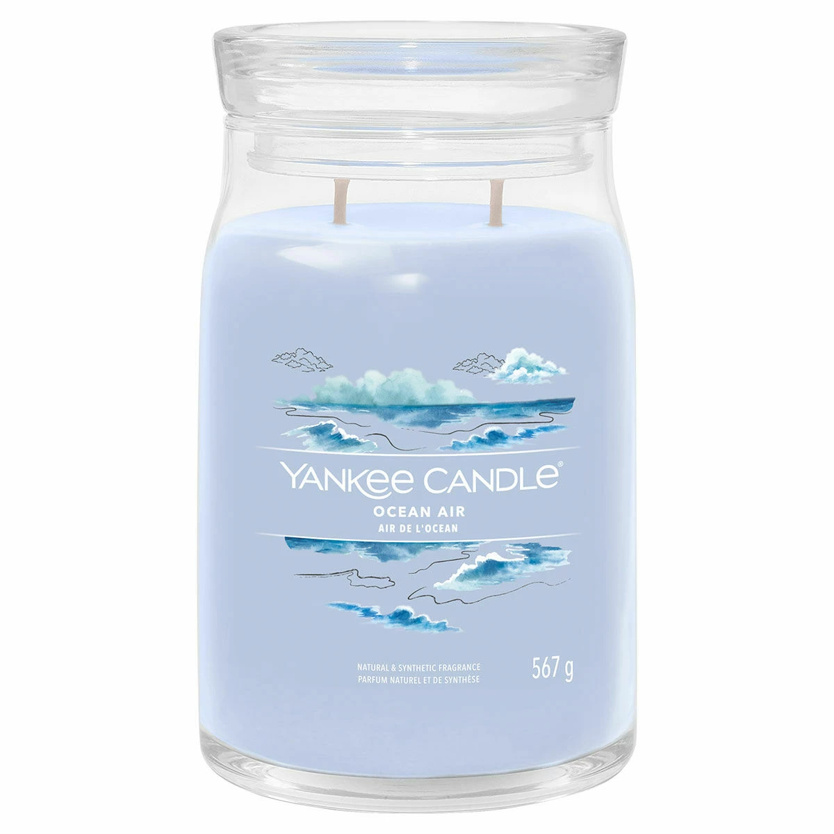 Yankee Candle Ocean Air Signature Large Jar Candle 3 Yankee Candle Ocean Air Signature Large Jar Candle