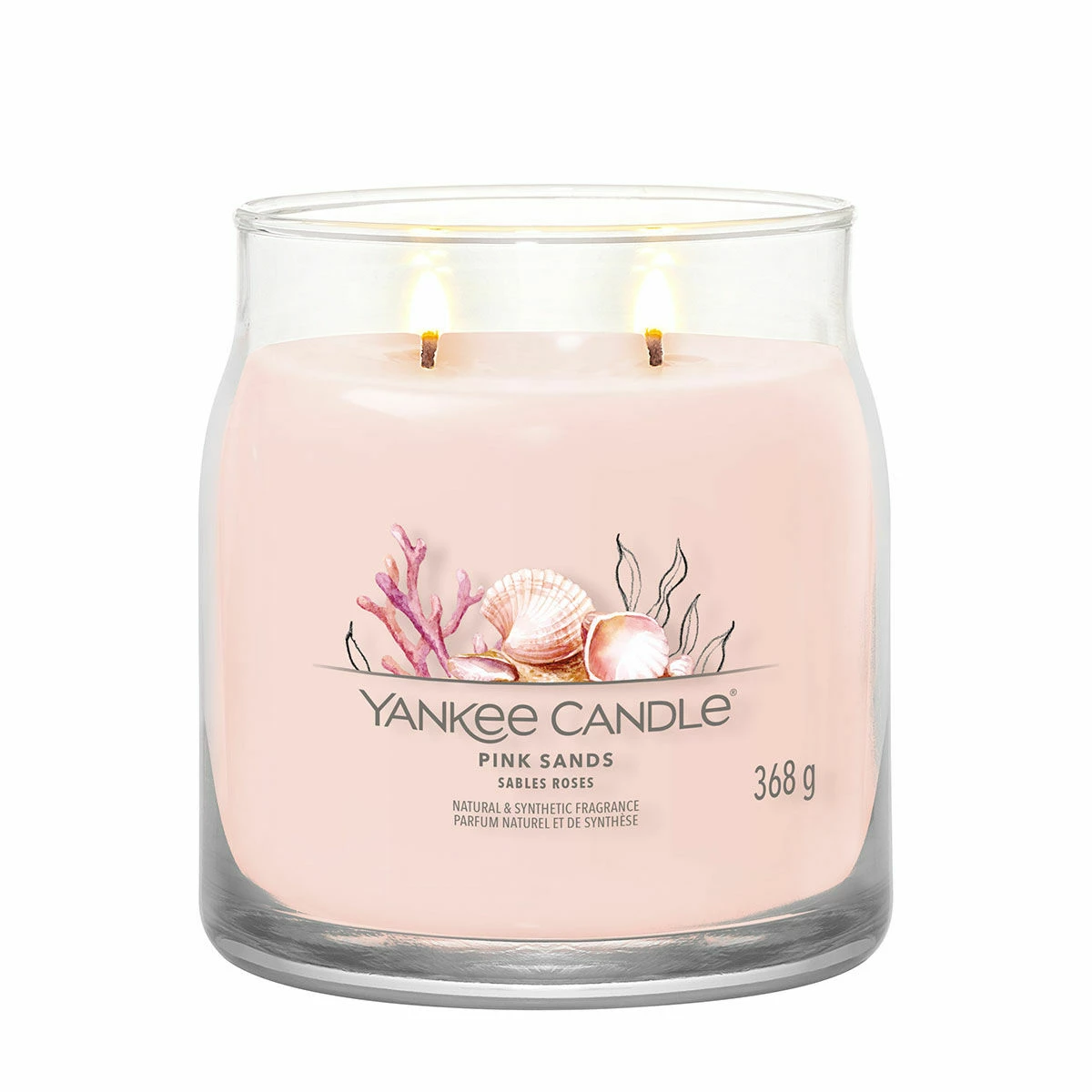 Yankee Candle Pink Sands Signature Medium Jar Candle 4 Yankee Candle Pink Sands Signature Medium Jar Candle - Image 2