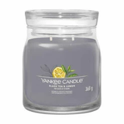 Yankee Candle Black Tea & Lemon Signature Medium Jar Candle
