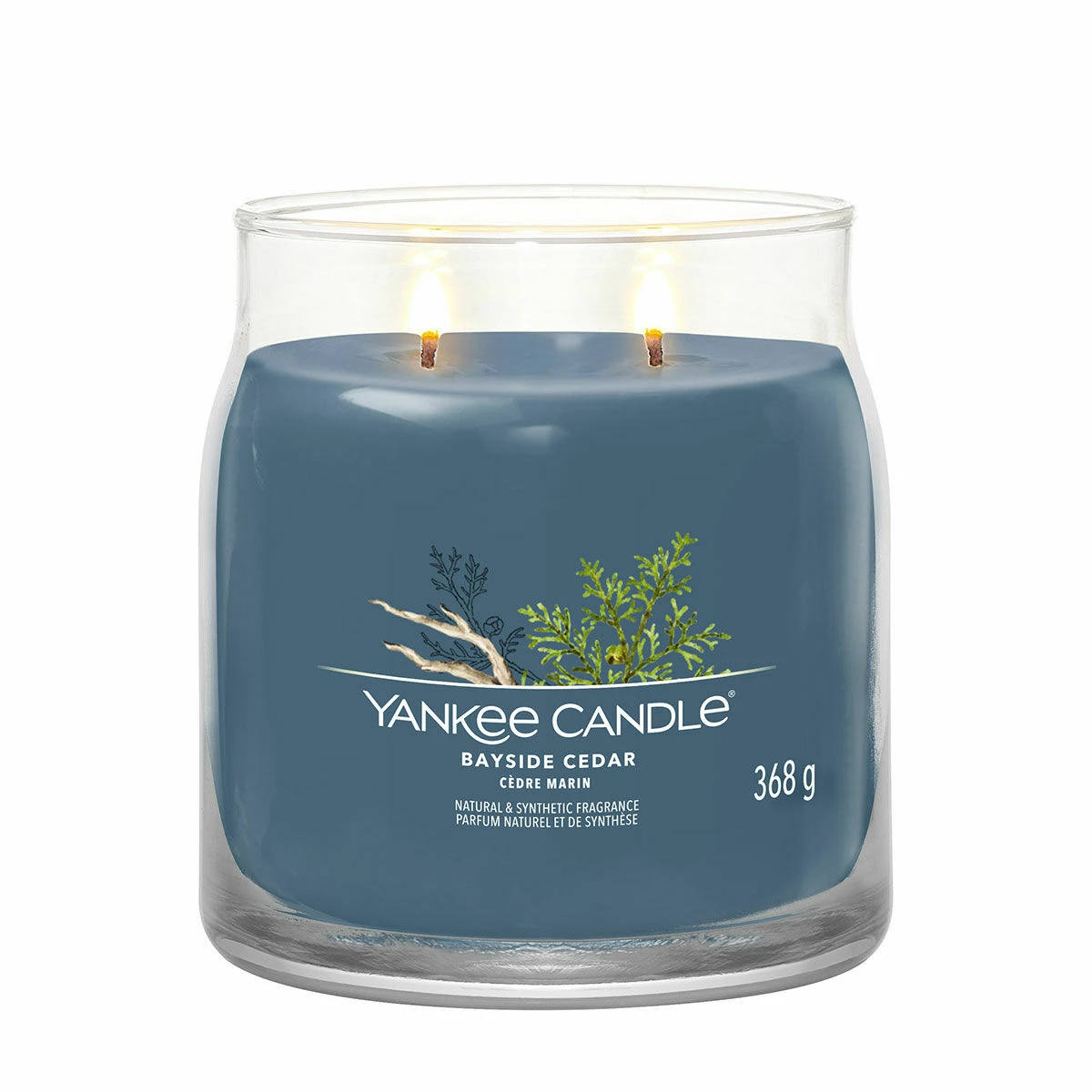 Yankee Candle Bayside Cedar Signature Medium Jar Candle 4 Yankee Candle Bayside Cedar Signature Medium Jar Candle - Image 2