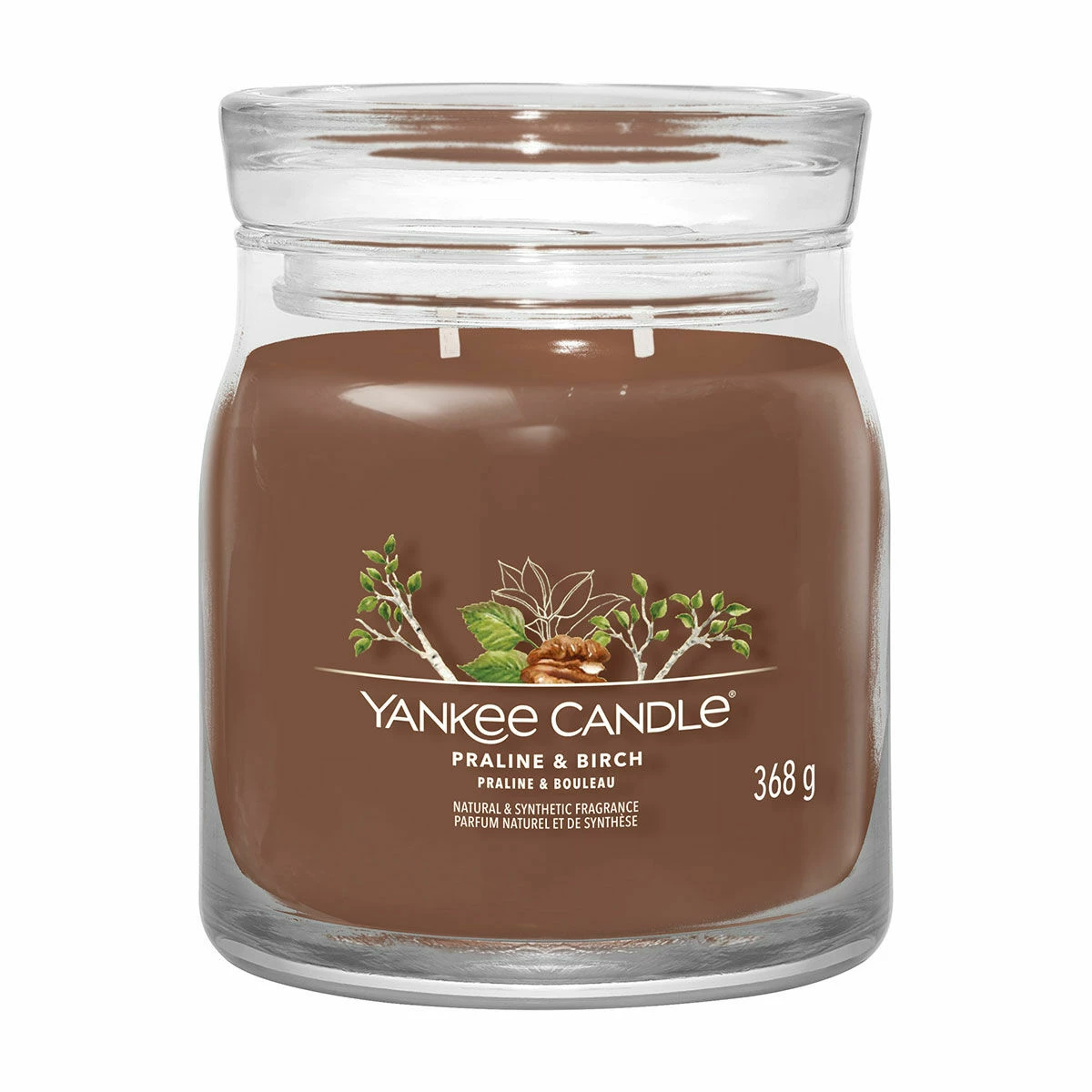 Yankee Candle Praline & Birch Signature Medium Jar Candle 3 Yankee Candle Praline & Birch Signature Medium Jar Candle