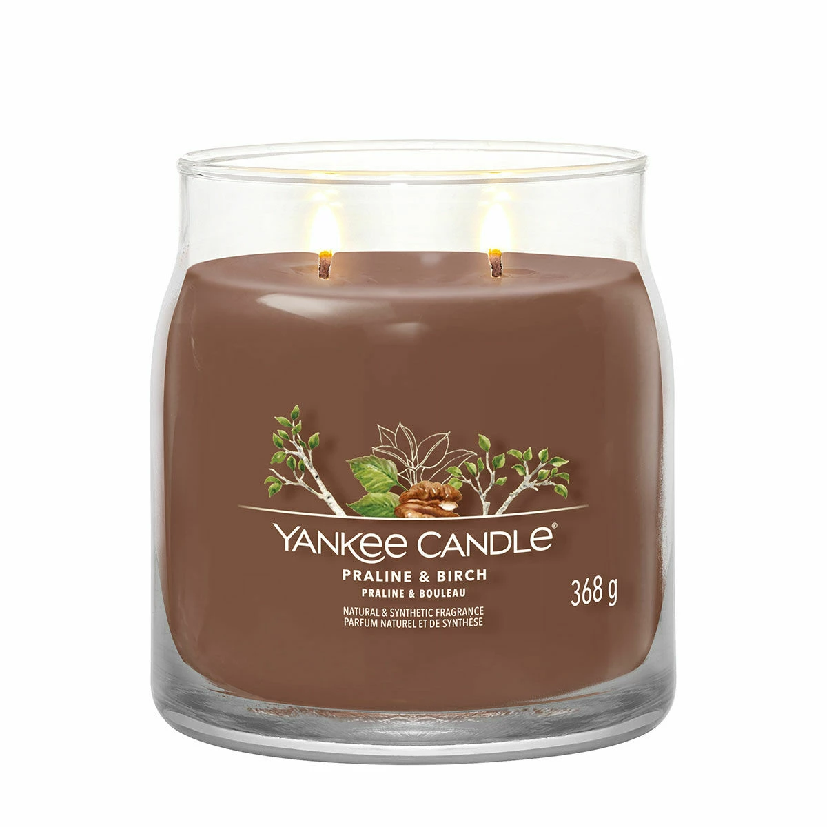 Yankee Candle Praline & Birch Signature Medium Jar Candle 4 Yankee Candle Praline & Birch Signature Medium Jar Candle - Image 2