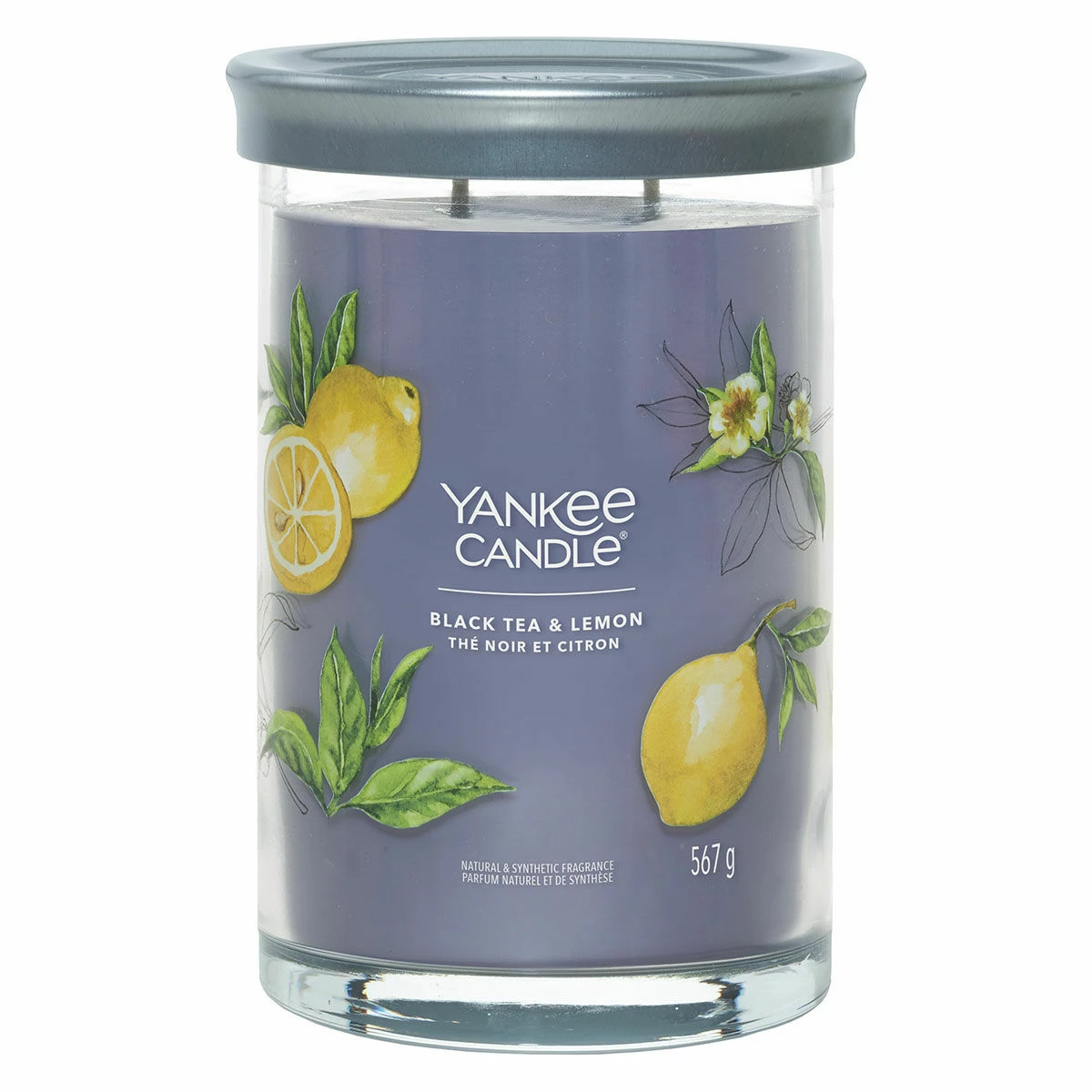 Yankee Candle Black Tea & Lemon Signature Large Tumbler Candle 3 Yankee Candle Black Tea & Lemon Signature Large Tumbler Candle