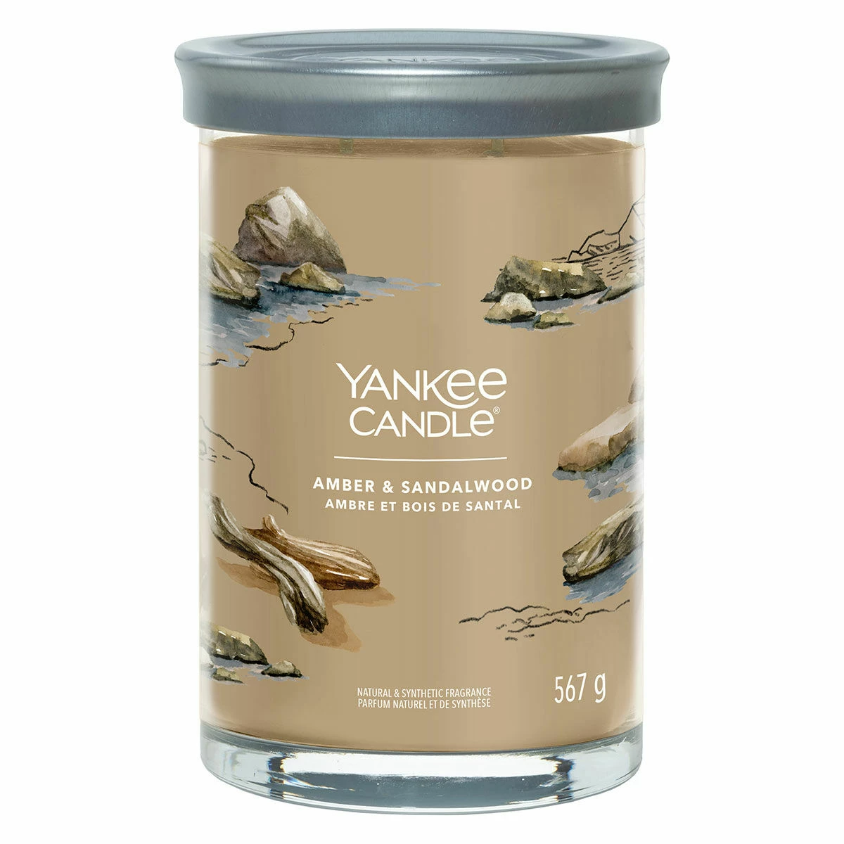 Yankee Candle Amber & Sandalwood Signature Large Tumbler Candle 3 Yankee Candle Amber & Sandalwood Signature Large Tumbler Candle