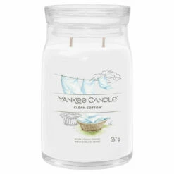 Yankee Candle Clean Cotton Signature Large Jar Candle