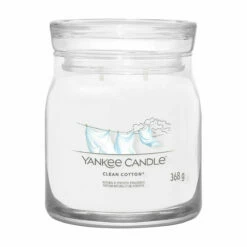 Yankee Candle Clean Cotton Signature Medium Jar Candle