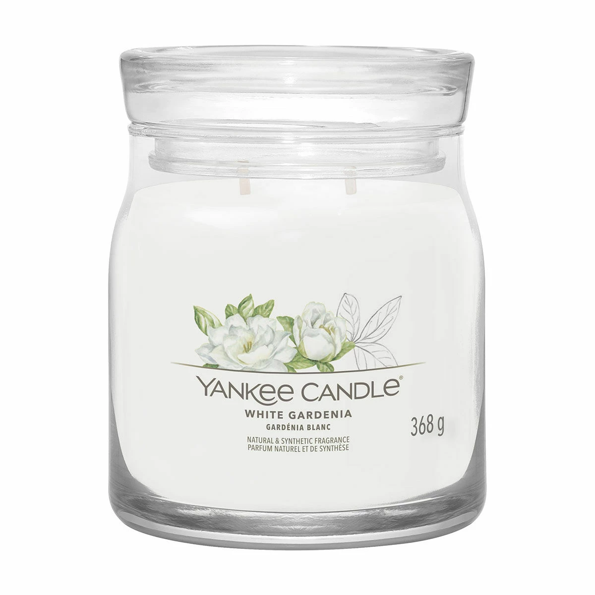 Yankee Candle White Gardenia Signature Medium Jar Candle 3 Yankee Candle White Gardenia Signature Medium Jar Candle