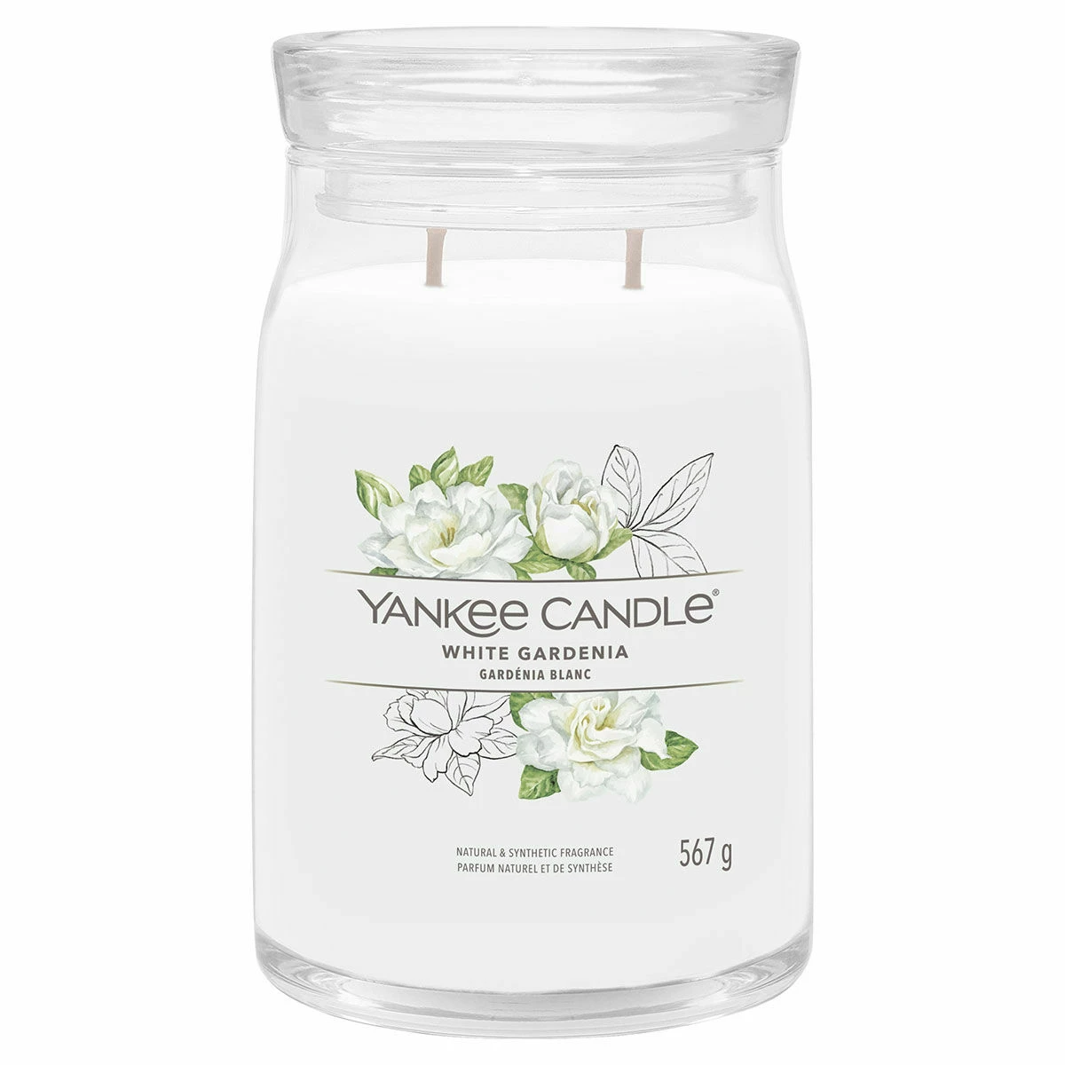 Yankee Candle White Gardenia Signature Large Jar Candle 3 Yankee Candle White Gardenia Signature Large Jar Candle