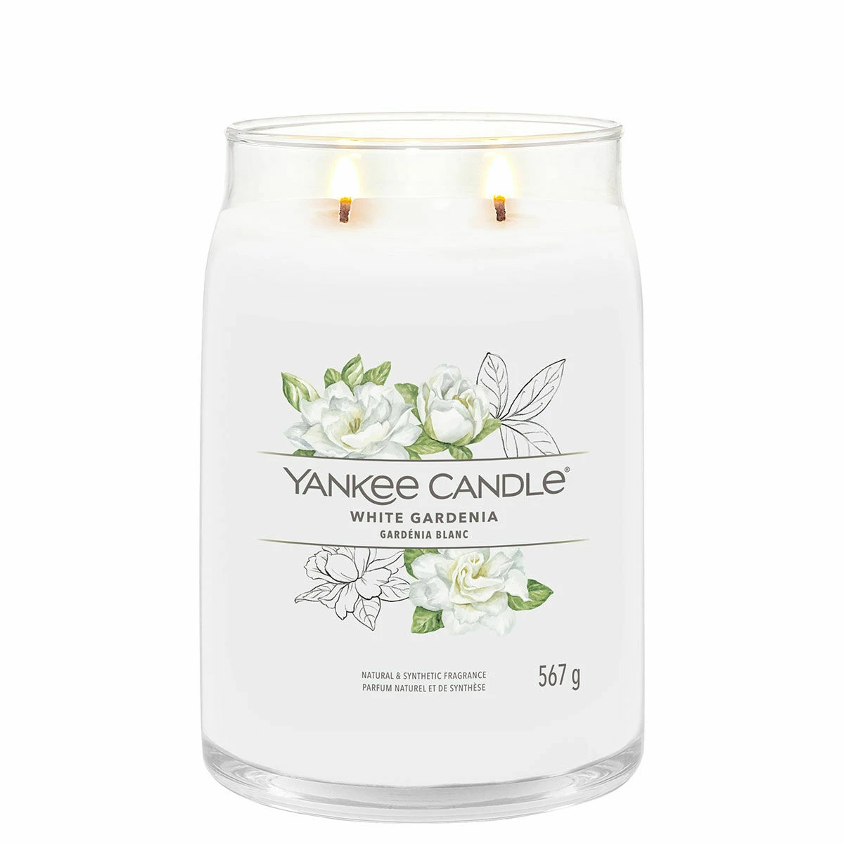 Yankee Candle White Gardenia Signature Large Jar Candle 4 Yankee Candle White Gardenia Signature Large Jar Candle - Image 2