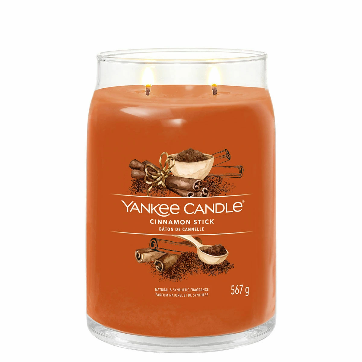 Yankee Candle Cinnamon Stick Signature Large Jar Candle 4 Yankee Candle Cinnamon Stick Signature Large Jar Candle - Image 2