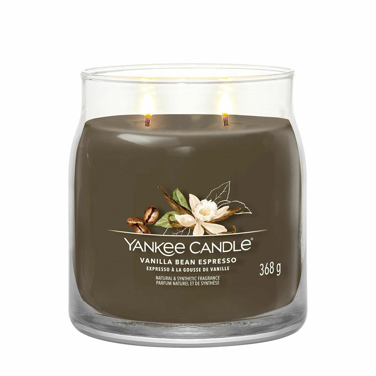 Yankee Candle Vanilla Bean Espresso Signature Medium Jar Candle 4 Yankee Candle Vanilla Bean Espresso Signature Medium Jar Candle - Image 2