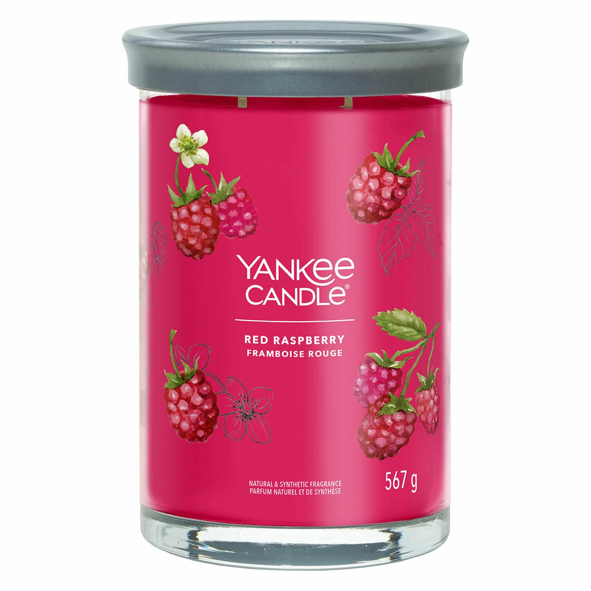 Yankee Candle Red Raspberry Signature Large Tumbler Candle 3 Yankee Candle Red Raspberry Signature Large Tumbler Candle