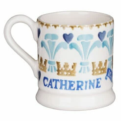 Emma Bridgewater Prince & Princess Of Wales Half Pint Mug -Campus Gifts Sales 1ppw010002 emma bridgewater prince princess of wales 12 pint mug 03m
