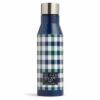 Ted Baker RONNE House Check Dark Blue Water Bottle 1 Ted Baker RONNE House Check Dark Blue Water Bottle -Campus Gifts Sales 265079 1