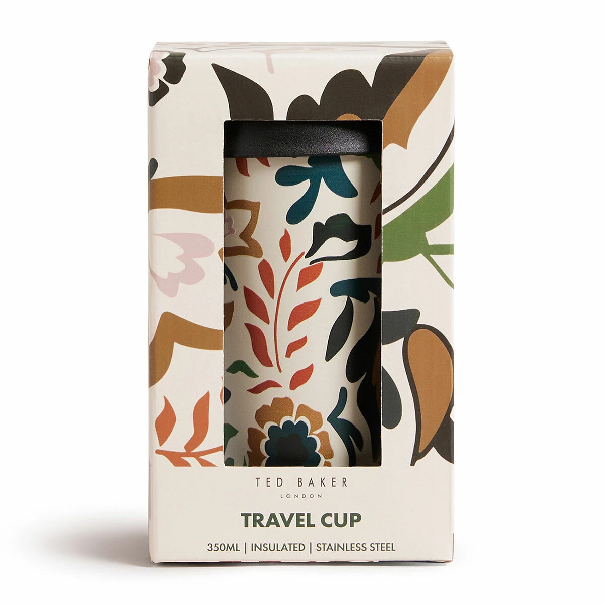 Ted Baker FREDEA Folk Floral 350ml Travel Cup 4 Ted Baker FREDEA Folk Floral 350ml Travel Cup - Image 2