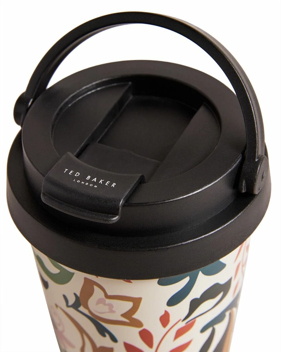 Ted Baker FREDEA Folk Floral 350ml Travel Cup 6 Ted Baker FREDEA Folk Floral 350ml Travel Cup - Image 4
