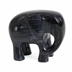 Tilnar Art Aluminark Brushed Black Large Elephant