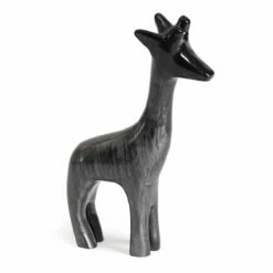 Tilnar Art Aluminark Brushed Black Large Giraffe