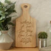 Personalised ‘True Love Story’ Wooden Paddle Board -Campus Gifts Sales 4004456