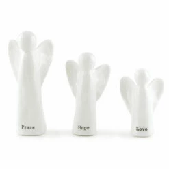 East Of India Christmas Set Of 3 Porcelain Angels 10 East Of India Christmas Set Of 3 Porcelain Angels -Campus Gifts Sales 5817 east of india xmas set of three porcelain angels 1