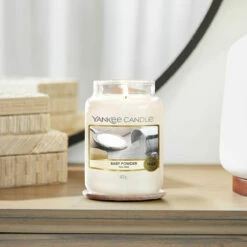 Yankee Candle Baby Powder Large Jar Candle 7 Yankee Candle Baby Powder Large Jar Candle -Campus Gifts Sales baby powder large jar