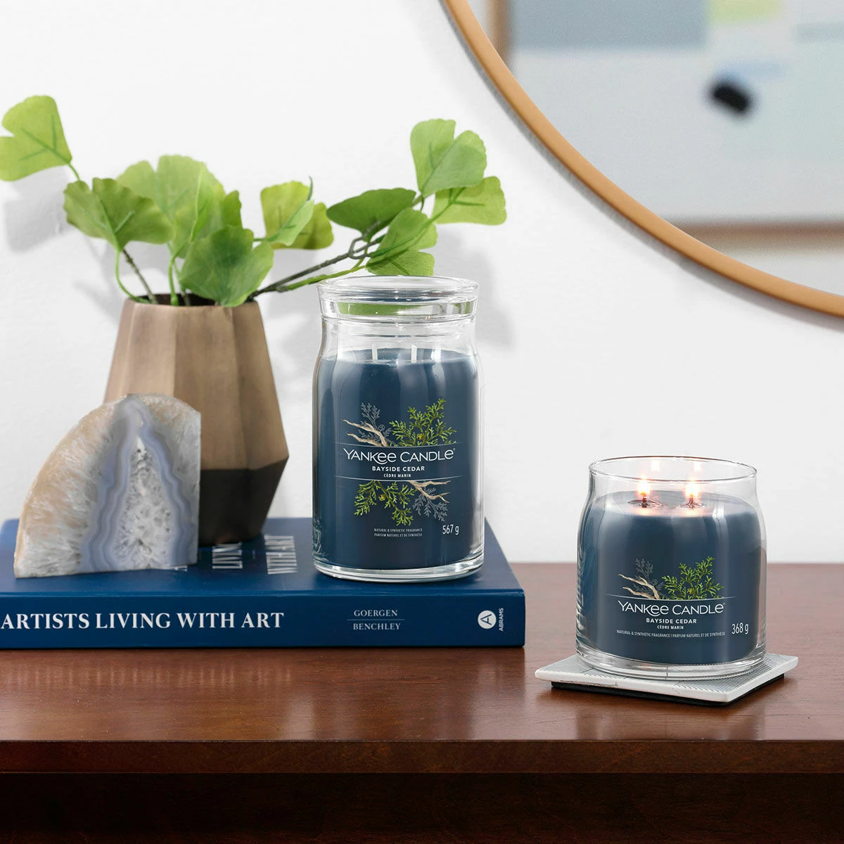 Yankee Candle Bayside Cedar Signature Medium Jar Candle 6 Yankee Candle Bayside Cedar Signature Medium Jar Candle - Image 4