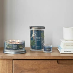 Yankee Candle Bayside Cedar Signature Multi-Wick Tumbler Candle -Campus Gifts Sales bayside cedar signature collection lifestyle 3