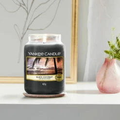 Yankee Candle Black Coconut Large Jar Candle -Campus Gifts Sales black coconut large jar 2