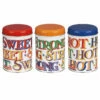 Emma Bridgewater Brighter World Set Of Three Round Caddies -Campus Gifts Sales bri2900 emma bridgewater brighter world set of three round caddies 1