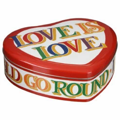 Emma Bridgewater Brighter World Large Heart Tin -Campus Gifts Sales bri3444 emma bridgewater brighter world large heart tin 3