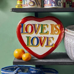 Emma Bridgewater Brighter World Large Heart Tin -Campus Gifts Sales bri3444 emma bridgewater brighter world large heart tin ls