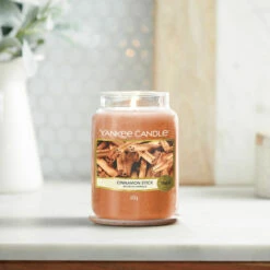 Yankee Candle Cinnamon Stick Large Jar Candle -Campus Gifts Sales cinnamon stick large jar 2