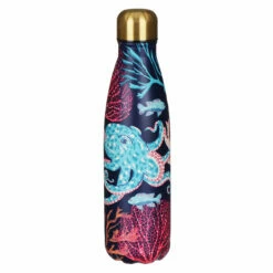 House Of Disaster Coral 500ml Thermal Water Bottle -Campus Gifts Sales corfla house of disaster coral 500ml thermal water bottle 1