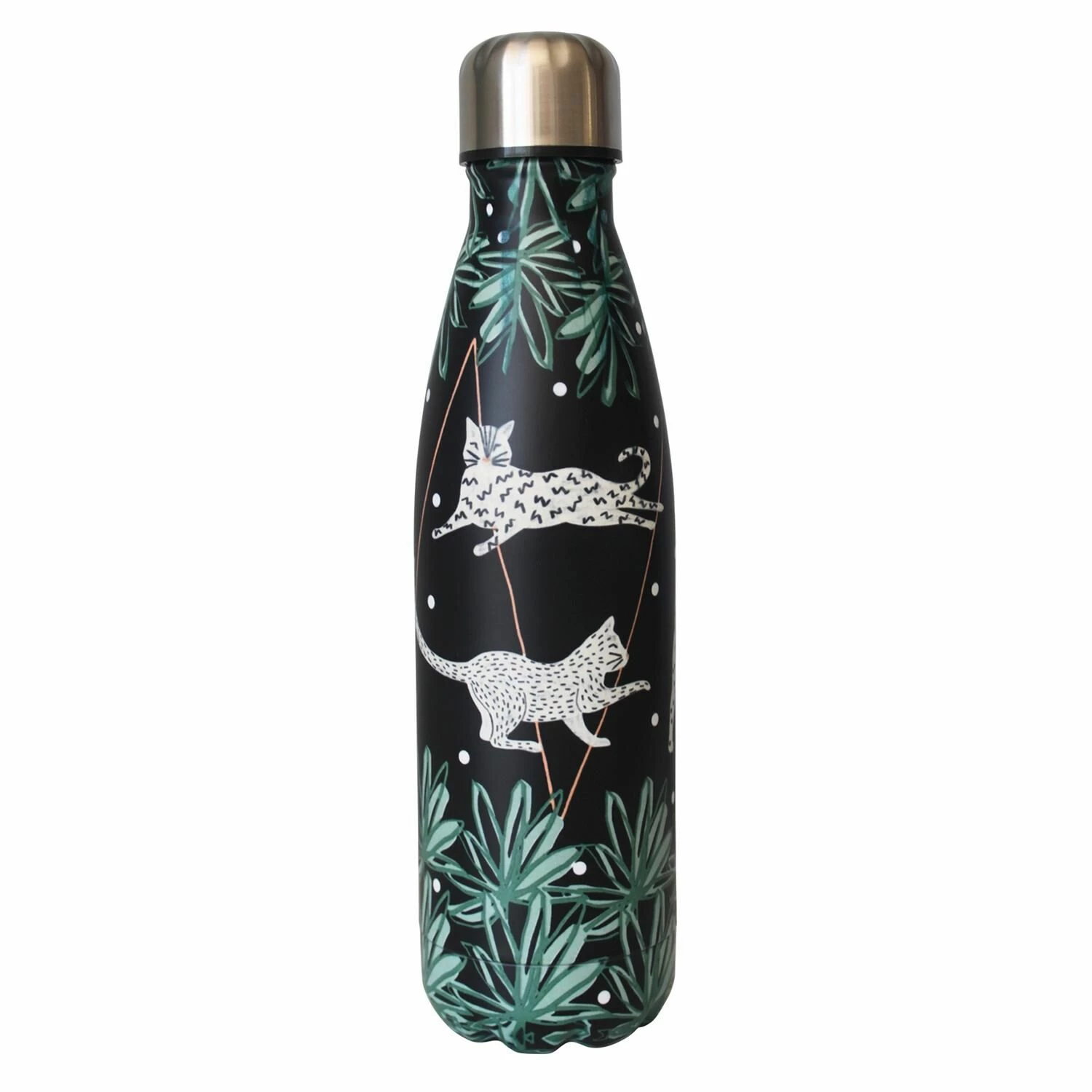 House Of Disaster Feline 500ml Thermal Water Bottle 3 House Of Disaster Feline 500ml Thermal Water Bottle