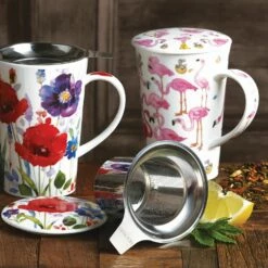 Dunoon Wild Garden Shetland Tea Infuser Set -Campus Gifts Sales dunoon shetland lifestyle 3 1