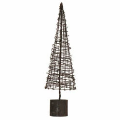 East Of India Rusty Wire Cone Christmas Tree -Campus Gifts Sales east of india 7298 rusty wire cone christmas large trees 1