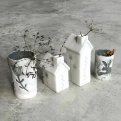 East Of India Tall House Flower Vase 17 East Of India Tall House Flower Vase -Campus Gifts Sales east of india eoi 5621 grey flower jug 3 3