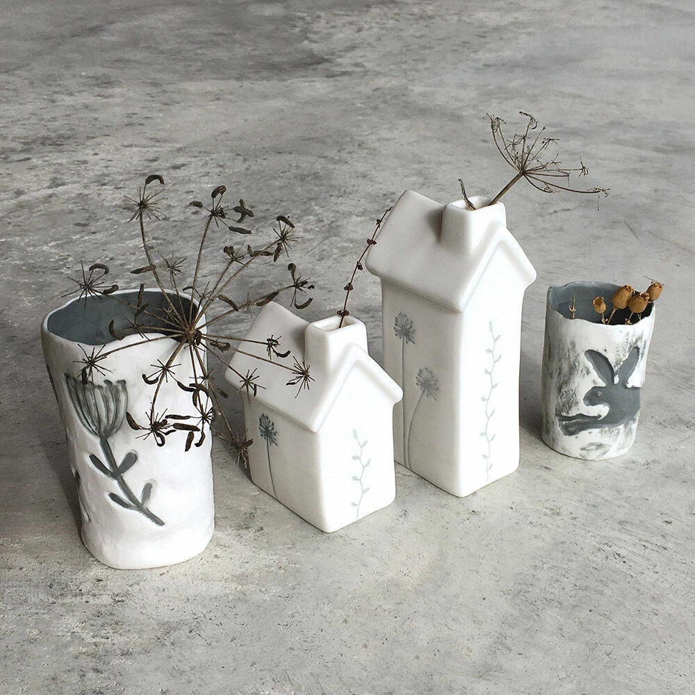 East Of India Tall House Flower Vase 10 East Of India Tall House Flower Vase - Image 8