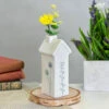 East Of India Tall House Flower Vase -Campus Gifts Sales east of india eoi 5771 tall house flower vase lifestyle