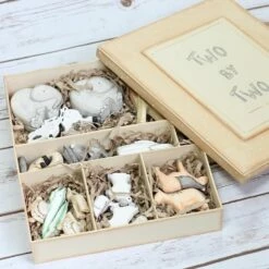 East Of India Two By Two Noah’s Ark Set -Campus Gifts Sales east of india noahs ark two by two 1