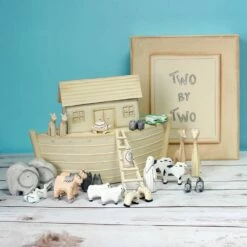 East Of India Two By Two Noah’s Ark Set -Campus Gifts Sales east of india noahs ark two by two 4