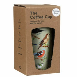 Eco Chic Green Wild Birds Stainless Steel Travel Coffee Cup 13 Eco Chic Green Wild Birds Stainless Steel Travel Coffee Cup -Campus Gifts Sales eco chic n02 green wild birds stainless steel travel coffee cup 04