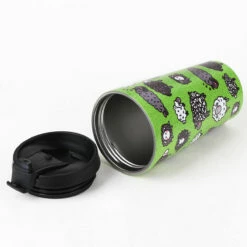 Eco Chic Green Sheep Stainless Steel Travel Coffee Cup -Campus Gifts Sales eco chic n08 green sheep stainless steel travel coffee cup 01b