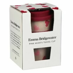 Emma Bridgewater Pink Hearts Rice Husk Travel Cup -Campus Gifts Sales elite emma bridgewater ph6100 pink hearts rice husk travel cup 2 copy 1