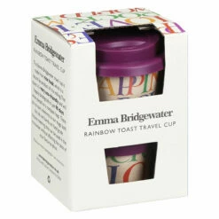 Emma Bridgewater Rainbow Toast Rice Husk Travel Cup -Campus Gifts Sales elite rt6100 emma bridgewater rainbow toast rice husk travel cup 2