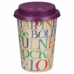 Emma Bridgewater Rainbow Toast Rice Husk Travel Cup -Campus Gifts Sales elite rt6100 emma bridgewater rainbow toast rice husk travel cup 3