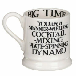 Emma Bridgewater Black Toast King Of Cool & Queen Of Rock Set Of Two Half Pint Mugs 14 Emma Bridgewater Black Toast King Of Cool & Queen Of Rock Set Of Two Half Pint Mugs -Campus Gifts Sales emma bridgewater 1kiq010013 king of cool queen of rock mugs 1